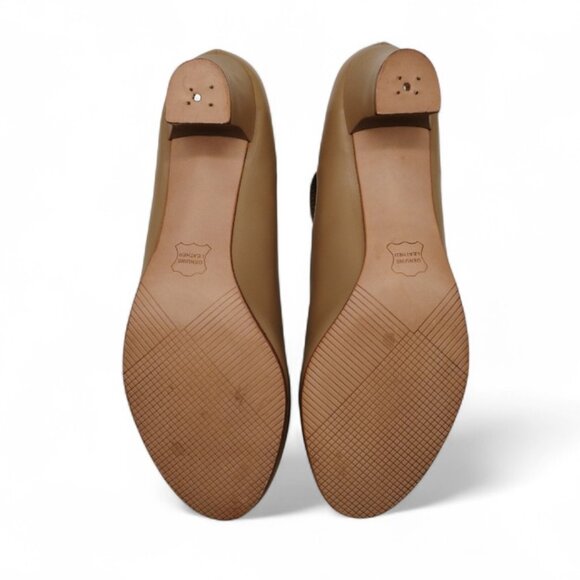 Capezio Women's Size 11 Caramel Jr. Footlight 1.5" Heel Character Dance Shoes - Picture 14 of 14